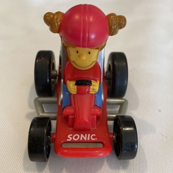 Sonic Drive-In 2004 Wheelies  Race Car Character Toy - Picture 1 of 4